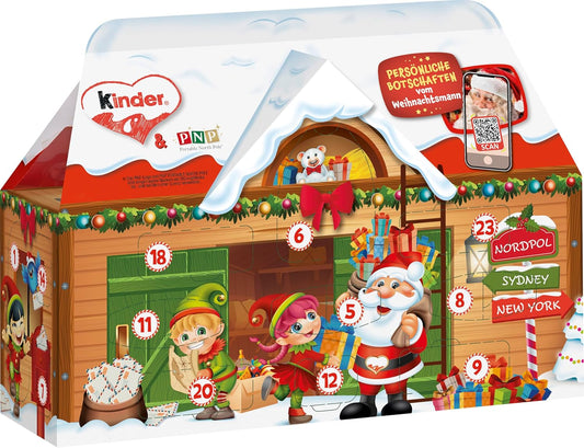 Calendrier de l'Avent maison Kinder